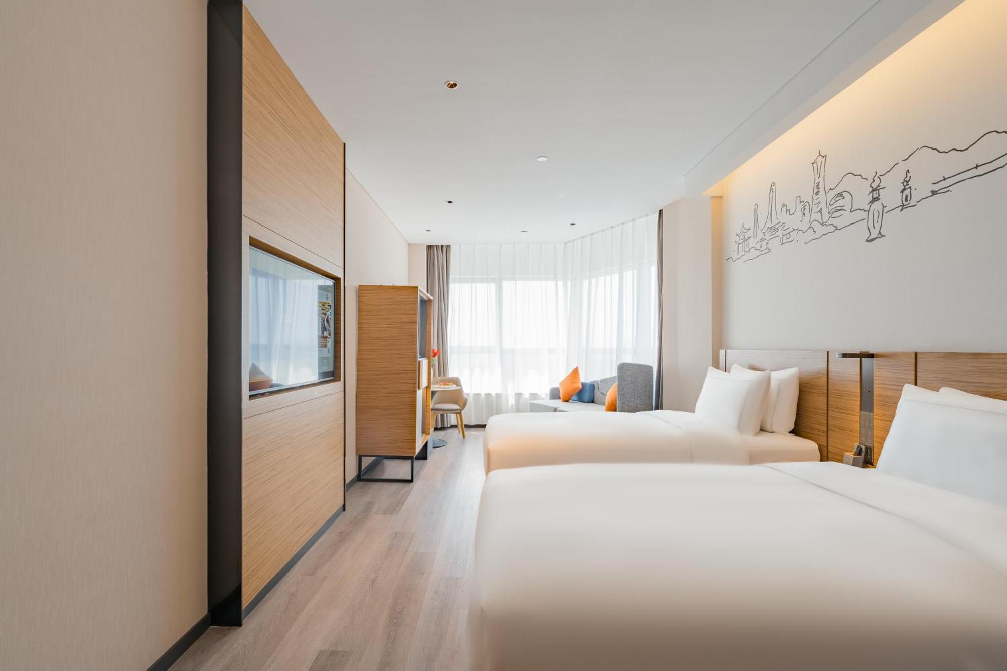 Urcove By Hyatt Hangzhou Riverside Cbd Экстерьер фото