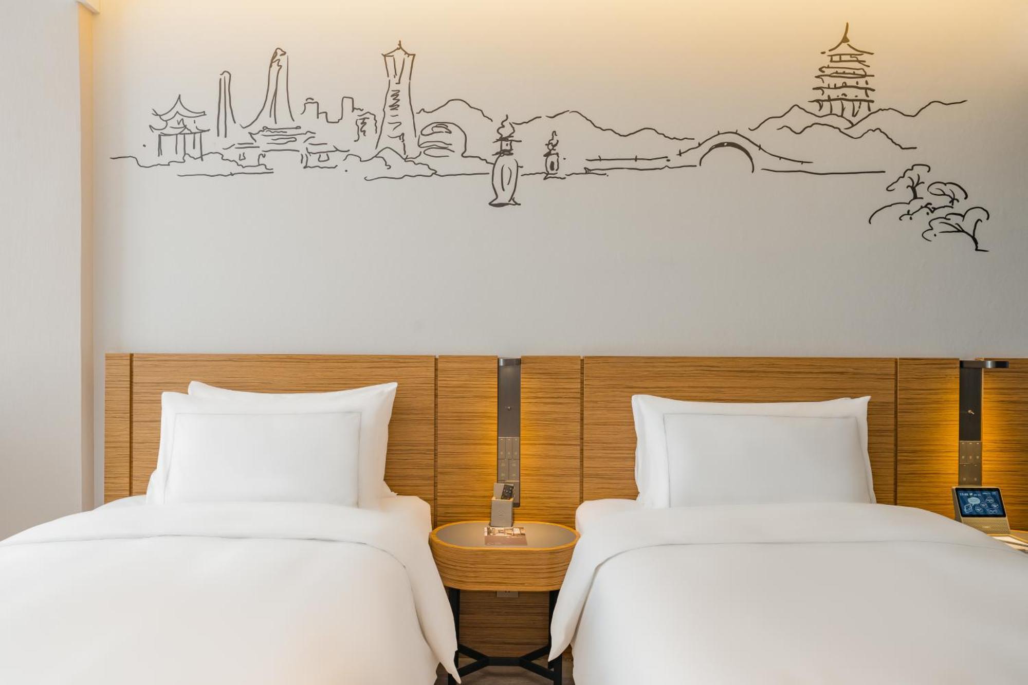 Urcove By Hyatt Hangzhou Riverside Cbd Экстерьер фото