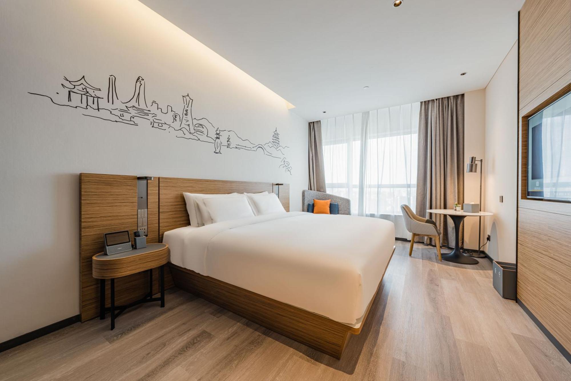 Urcove By Hyatt Hangzhou Riverside Cbd Экстерьер фото